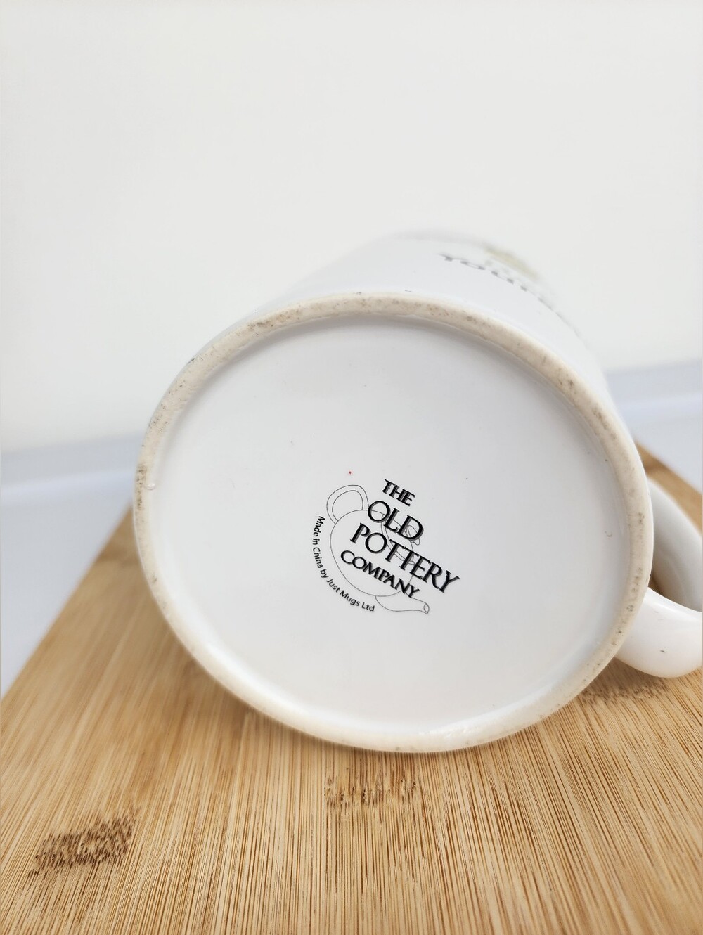The Old Pottery Bee Yourself Yellow Interior Ceramic Coffee Mug - Picture 5 of 11